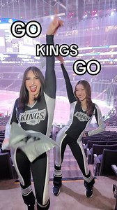 When we say “GO KINGS GO”, you say “GO KINGS GO”! #gameday #gokingsgo #lakings #gkg | LA Kings Ice Crew