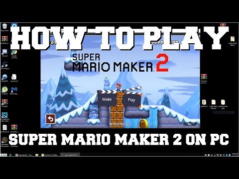 HOW TO SUPER MARIO MAKER 2 ON PC WITH THE YUZU (SUPER MARIO MAKER 2 PC GAMEPLAY)
