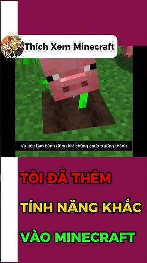 I ADDED ENGRAVING TO MINECRAFT #minecraft #Thichxemminecraft