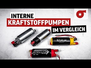 Interne Kraftstoffpumpen - worauf ist zu achten & welche ist die bessere Wahl?