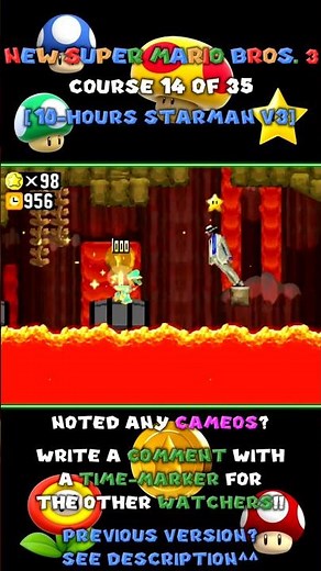 Mario Starman Run Challenge 14 of 35 (it is not Mario Maker!!)