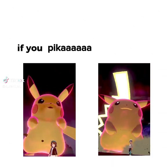 Gigantamax Pikachu in Pokemon Sword and Shield