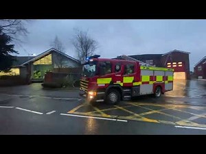 Leicestershire fire and rescue FES28P2 shepshed