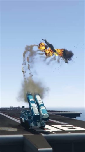 Ground Base S-500 Defense System Quickly Target Combat Fighter Jets Gtav #gta #gta5 #gtav #foryou