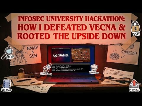 Infosec University Hackathon: How I Defeated Vecna & Rooted the Upside Down
