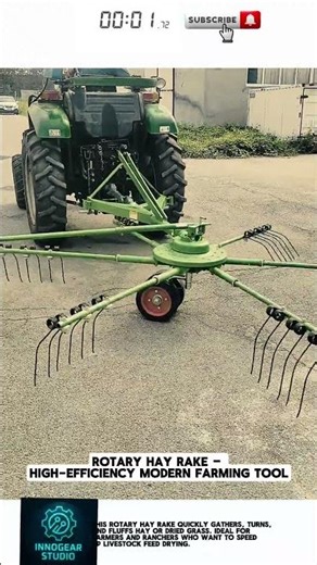 Rotary Hay Rake – High-Efficiency Modern Farming Tool