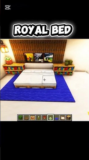 I Built the MOST ROYAL BED in Minecraft 😱 | Luxury Bedroom Build