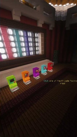 The snake game in the Hypixel arcade games lobby #minecraft #hypixel