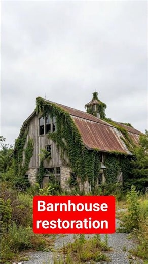 Abandoned Barnhouse Restoration Timelapse