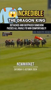 38K views · 10K reactions | Unbelievable scenes at Newmarket! #horse #incredible #thedragonking #williambuick #clivecox #newmarket #horseracing | Horse Racing Away Days | Facebook