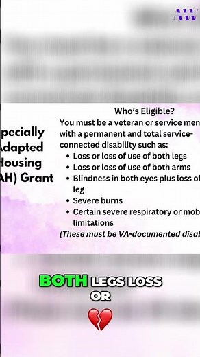 VA SAH Grant 2025 Max Amount & Eligibility