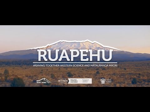 Ruapehu: Weaving together western science and mātauranga Māori