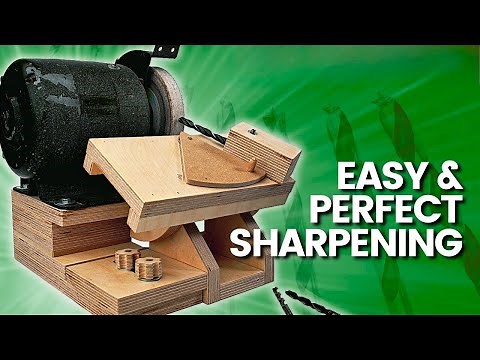 Sharpen Drill Bits With This Jig (Works Every Time)