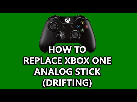 How to replace Xbox One analog stick (drifting)