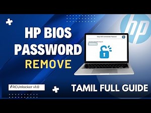 How to Remove HP BIOS Password (Admin/Power-On) | Full Guide (Tamil)