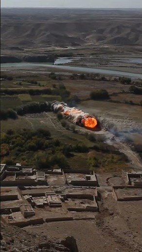 Watch troops use mine-clearing charges to clear a road of IEDs in Afghanistan in 2011 throwback