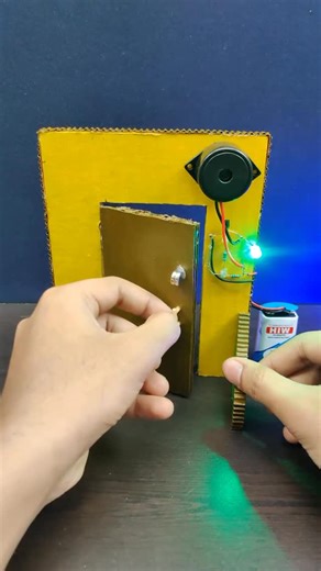 RoboNest on Instagram‎: "🛠️ Project Title Door Alarm System using a Microcontroller and Sensors This video shows the setup, circuit, and final operation of a door alarm system in one concise build. 📌 What’s in this video: • Microcontroller used for control and monitoring • Door sensor and alarm circuit overview • Main components (magnetic reed switch, buzzer/siren, power supply) • Enclosure and mechanical assembly ————————— 🛠️ عنوان المشروع نظام إنذار باب باستخدام متحكم دقيق وحساسات يعرض هذا 