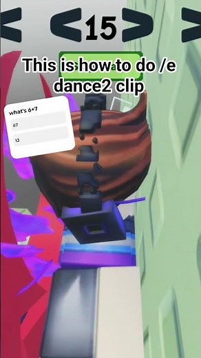 this is how to do /e dance2 clip #short #/e dance2 clip #roblox
