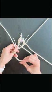 Macrame Daisy Tutorial| Beginner Macrame Flower DIY #youtubeshorts #youtubevideo #crochet #art #diy