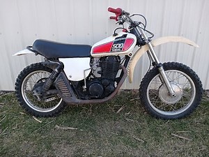 *SOLD* Danny's 1976 Yamaha TT500 Matching Numbers Bike TT 500