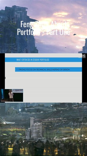 Sample from Feng Zhu Master Class recorded Live in Paris for IAMC24 - Watch the entire Session on IAMAG Master Classes Online - #art #artist #conceptart #portfolio #tutorial #masterclass #illustration #design | IAMAG Master Classes | Facebook