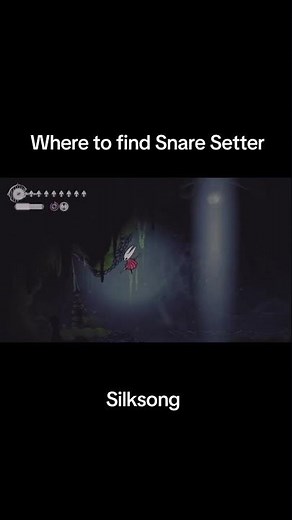 Where to find Snare Setter - Silksong #silksong #hollowknight #cubetube #hollowknightsilksong