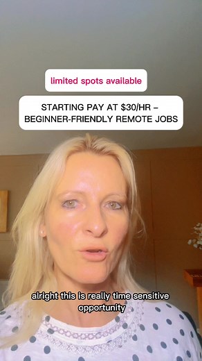 Remote spots available for a limited time #remotework #sidehustle #remotejob
