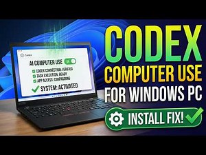 Codex Computer Use on Windows Setup RIGHT NOW - Install Fix