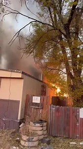 Crews Battle Mobile Home Fire in Colorado Springs