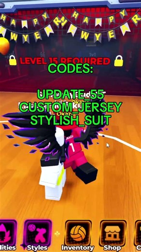 All New Codes in Volleyball Legends Roblox (Update)