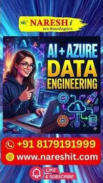 Azure Data Engineer with AI Full Roadmap for Beginners 2026 | Azure Data Engineer | Naresh IT
