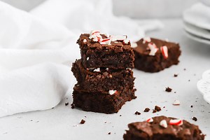 Gluten-Free Peppermint Brownies (Paleo-Friendly)