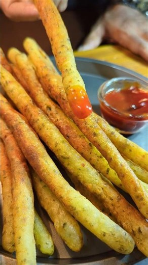 Extra Long Fries 🍟😍#shorts #cooking #frenchfries