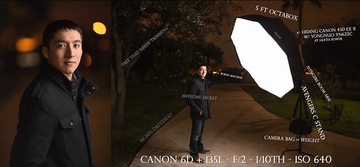 Here’s how to take awesome night portraits with off camera flash