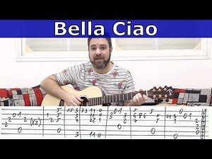 Fingerstyle Tutorial: Bella Ciao -- Guitar Lesson w/ TAB
