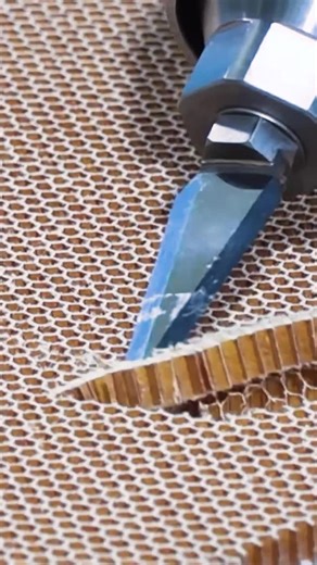 CloudNC | CNC Knife Cutting Honeycomb . (We make and repost machining videos that inspire us.) Video Credit: Multiax CNC #cncmachine #machineshop... | Instagram