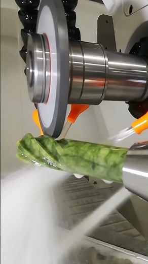 Grinding a Jade End Mill