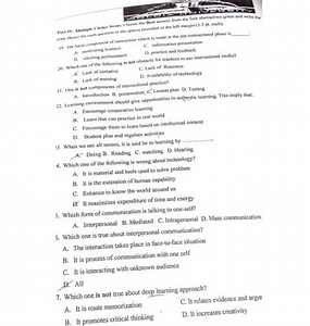 Part IV. Multiple Choice Items. Choose the Best answer from the... | Filo