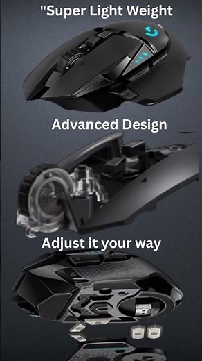 The King of Gaming Mice: G502 Lightspeed 👑 #tech #setup