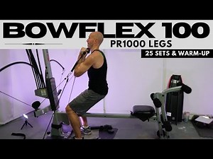 Bowflex 100: Routine 7 | Leg Day Workout (PR1000)