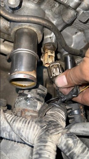 How To Fix Engine Coolant Temperature Sensor #short
