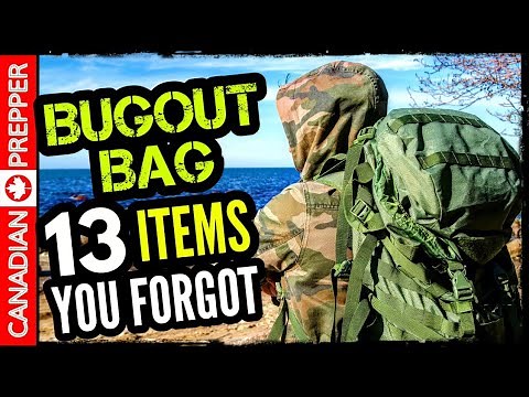 13 Items You Will Want in Your Bugout Bag