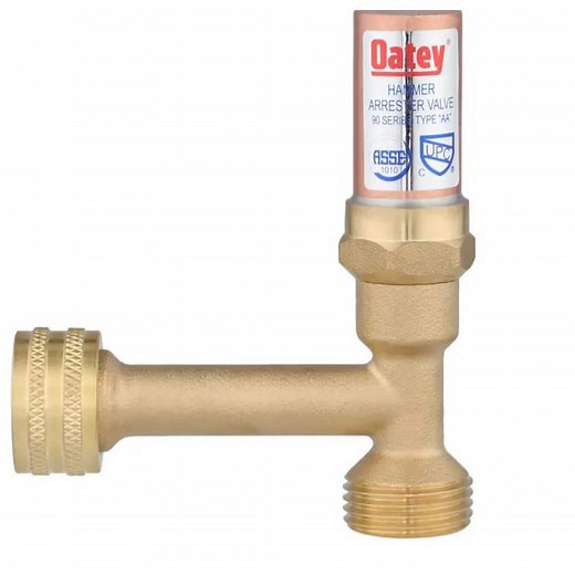 Oatey Quiet Pipes 3/4 in. x 3/4 in. Washing Machine Water Hammer Arrester 38600 - The Home Depot
