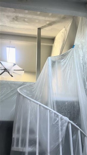 Popcorn Ceiling Removal – The Chaos Before the Clean