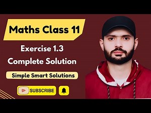 Class 11 Maths Exercise 1.3 – Full Solution + PDF | New Book 2025