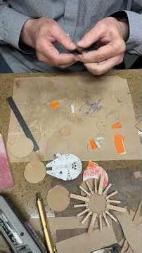 Assembling every piece of this Falcon perfectly #asmr #assembly