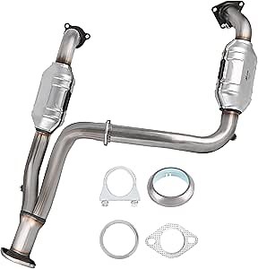 Nilight Catalytic Converter for Chevy Silverado GMC Sierra 1500 2500 1999 2000 2001 2002 2003 2004 2005 2006 2007,Chevrolet Tahoe Avalanche Suburban Yukon Cadillac Escalade 4.3L 4.8L 5.3L