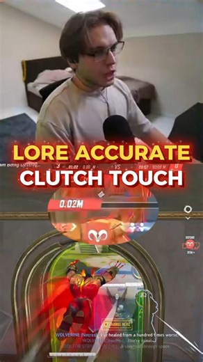 W Wolverine The Perfect Portal Touch (Game Saved) 😱 #marvelrivals #necros #jay3 #flats #timthetatman