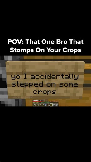 Minecraft Stomp Moment