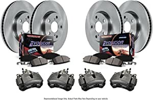 Amazon.com: Power Stop KCOE2848 Autospecialty 1-Click OE Replacement Brake Kit with Calipers : Automotive